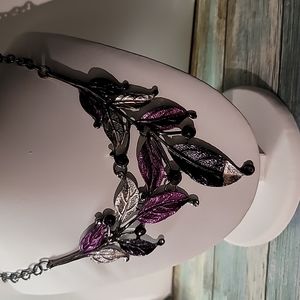 Leaf Statement Necklace